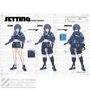 新規オリジナルキャラクターをデザインします