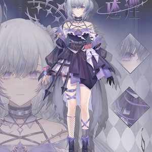 【特別価格】VTuber立ち絵・パーツ分けイラスト・モデルを制作いたします！