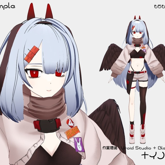 Original 3D Models for Vtubers & VRChatの商品画像4枚目