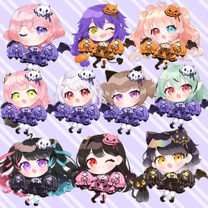 【量産】デフォルメハロウィンイラスト