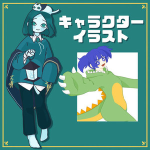 立ち絵・キャラクターイラスト【配信・TRPGなどに】