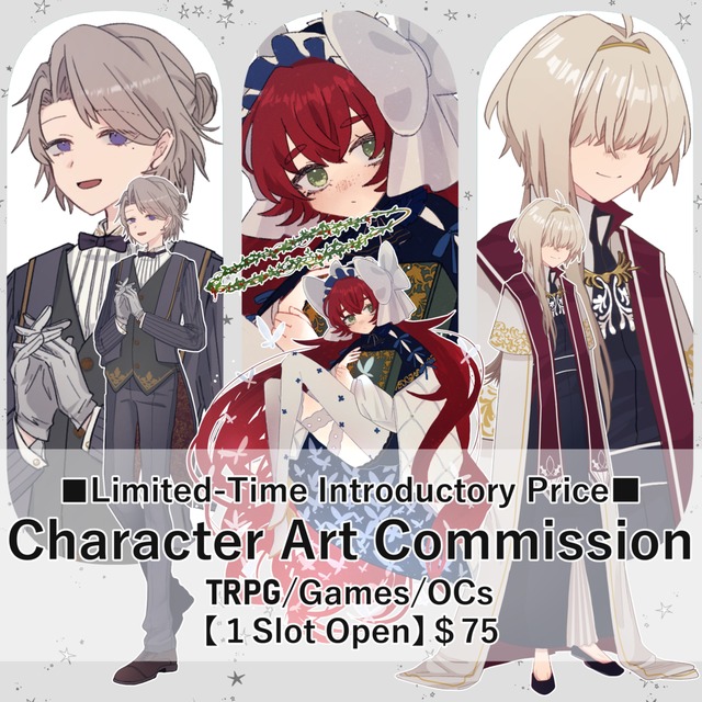 Character Illustration / 1 Slot Openの商品画像