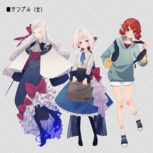 Character Illustration / 1 Slot Openの商品画像2枚目