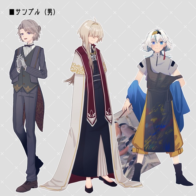 Character Illustration / 1 Slot Openの商品画像3枚目