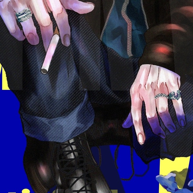 Music Cover Art / Dark Male Illustrationの商品画像3枚目
