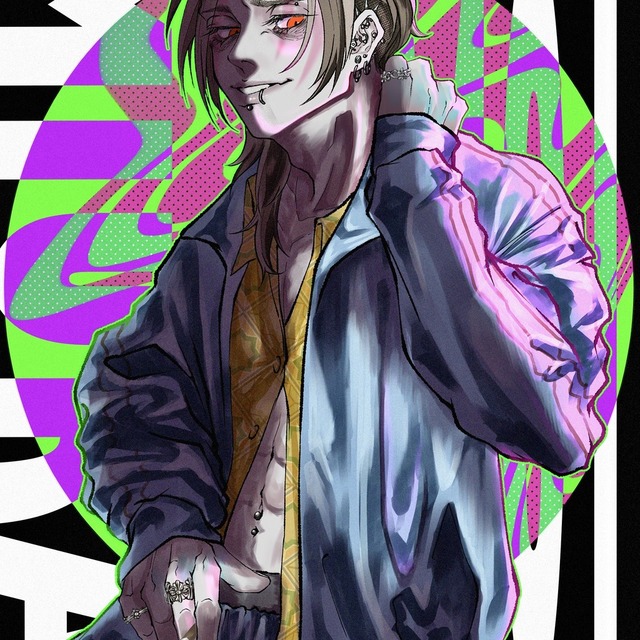 Music Cover Art / Dark Male Illustrationの商品画像6枚目