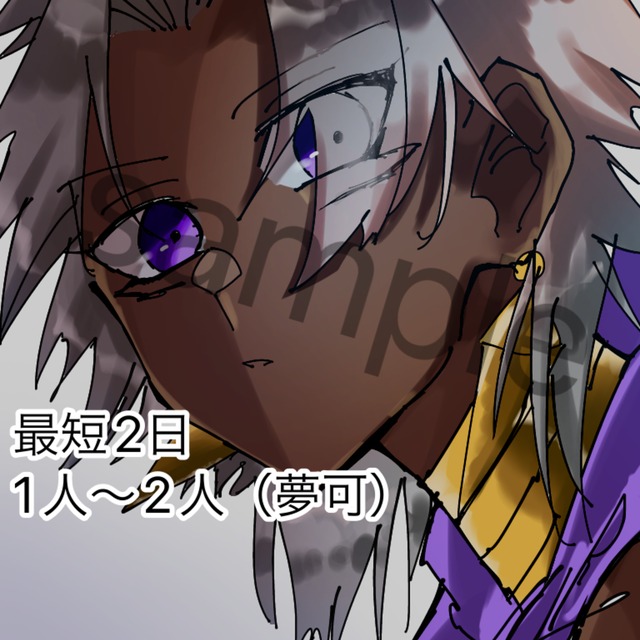 SNSアイコン等描きます