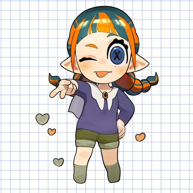 Chibi Character illustrationの商品画像