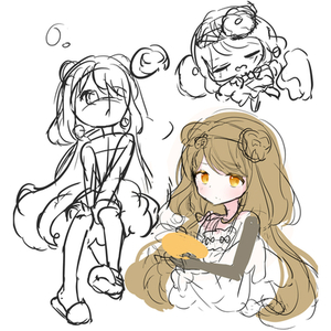 【ラフ販売】詰め込みイラスト【限定1点】