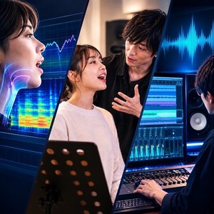 あなたの歌声、分析してレベルアップさせます