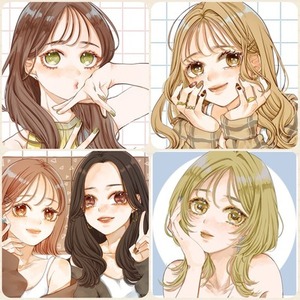 （最短1週間）SNSアイコンお描きします！