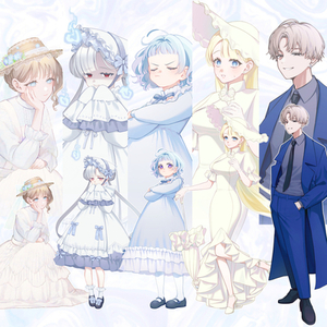 立ち絵、キービジュアル制作