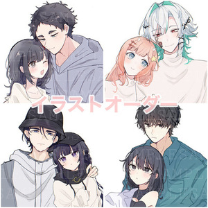 【全て2日以内納品⟡.期間限定】1枚絵、サムネ、夢絵etc