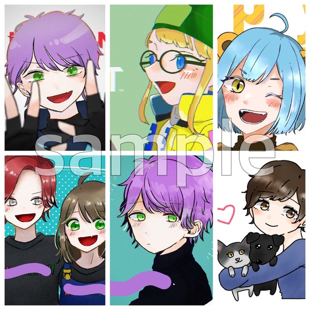 SNS等に使えるアイコン制作します！