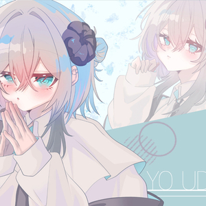 透明感のあるイラストを制作します