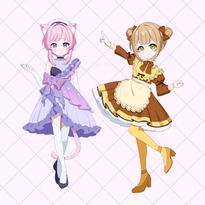 女の子のイラスト作成いたします！