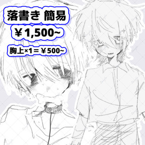 【簡易依頼】oc描きます