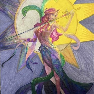 手描き一枚絵