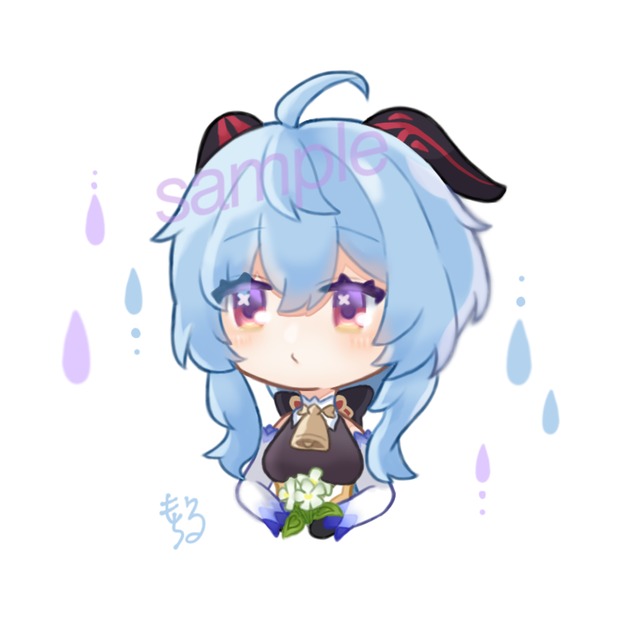 💠snsアイコン/SDイラスト(デフォルメキャラ)を作成します💠