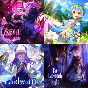 【SoundCloudなど】曲を飾るジャケットイラスト描きます！