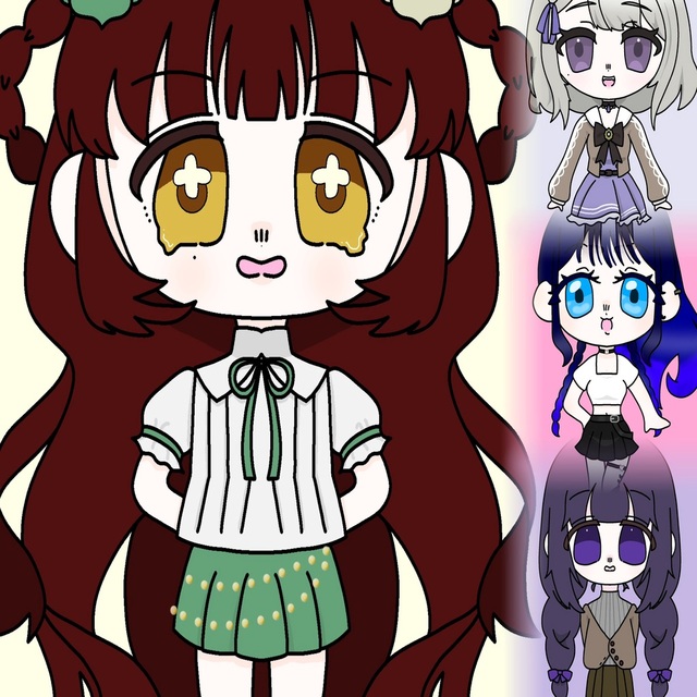【デフォルメ】ミニキャラ【SDイラスト】