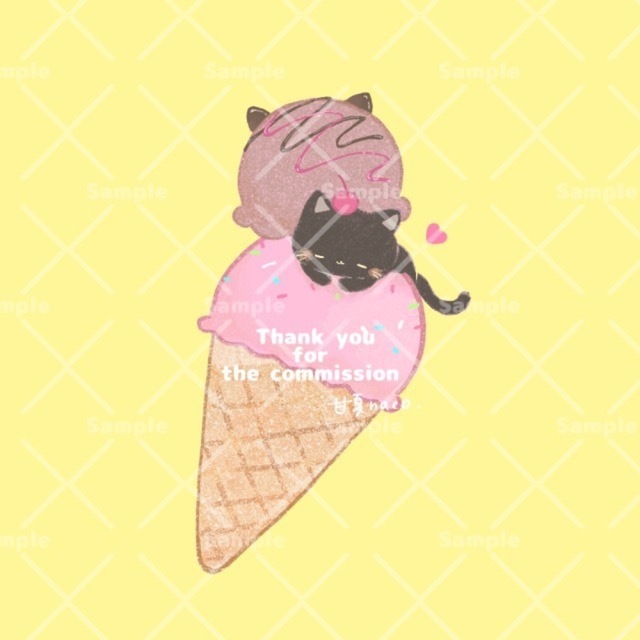 Mini Character Illustrationの商品画像2枚目