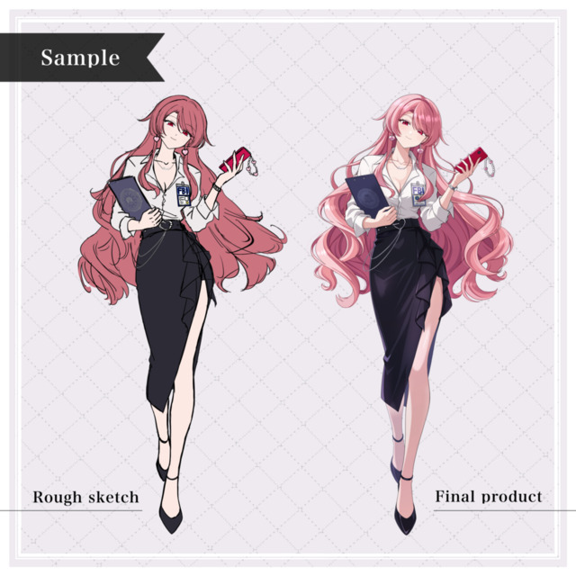 【TRPG,Game,OC】Standing Illustrationの商品画像2枚目