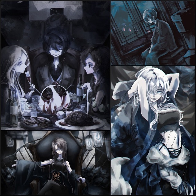 不穏 ダーク 暗め イラストお描きします スキマ スキルのオーダーメイドマーケット Skima