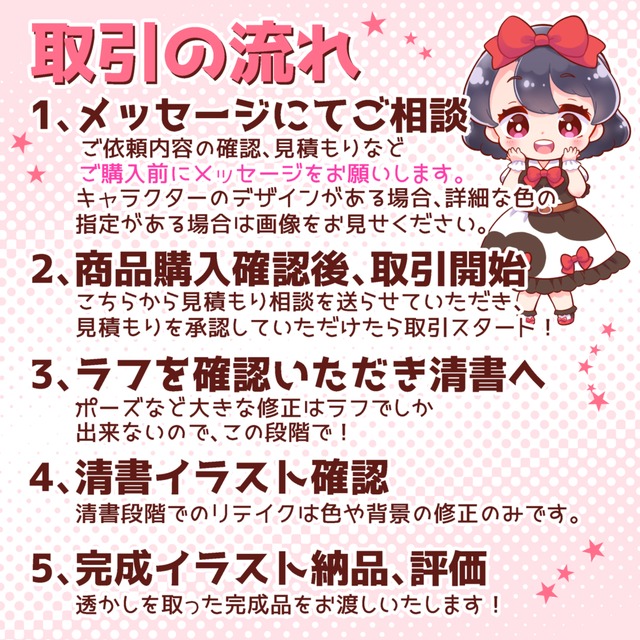 ちびキャラsnsアイコン 描きます スキマ スキルのオーダーメイドマーケット Skima