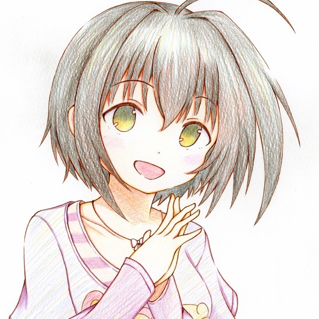 色鮮やかな色鉛筆イラスト描きます