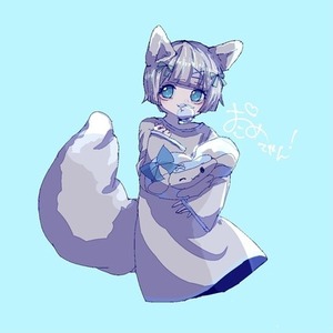 SNSのアイコン等に！ワンカラーイラスト