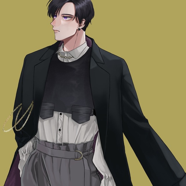 オリジナルのSNSアイコンを描きます