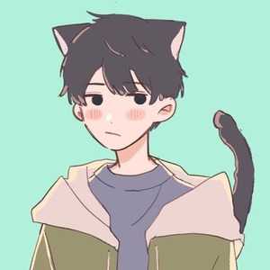 半デフォルメアイコン🐱