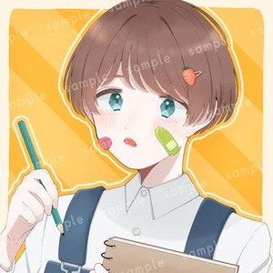 SNSアイコン、立ち絵、一枚絵制作いたします！