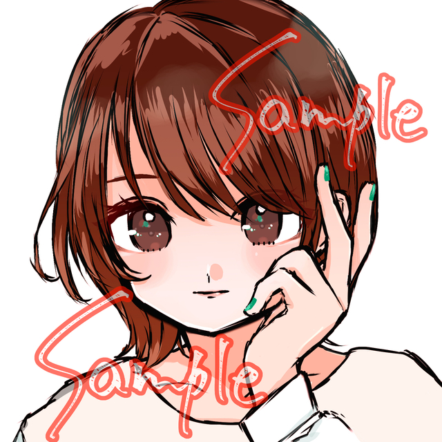 【1,300円~】SNSアイコン描かせてください！